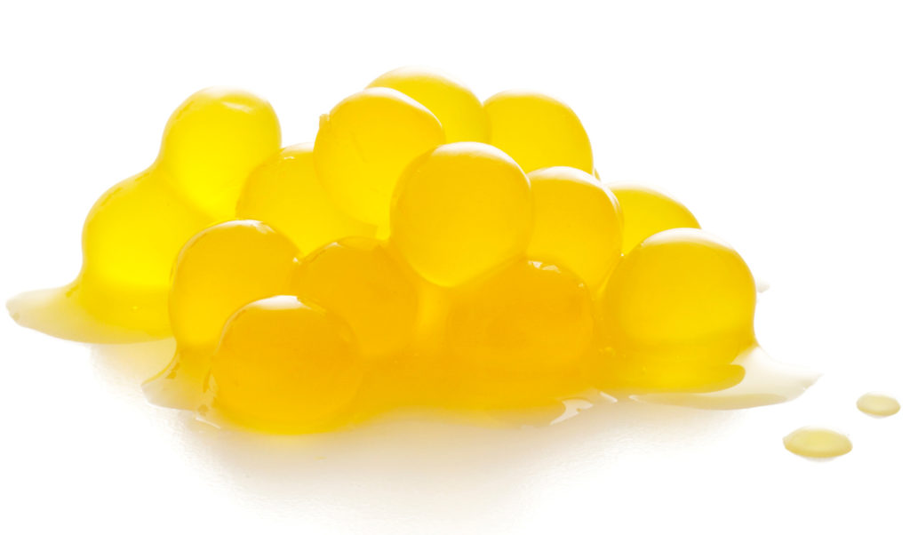 mango popping boba Pinkberry World